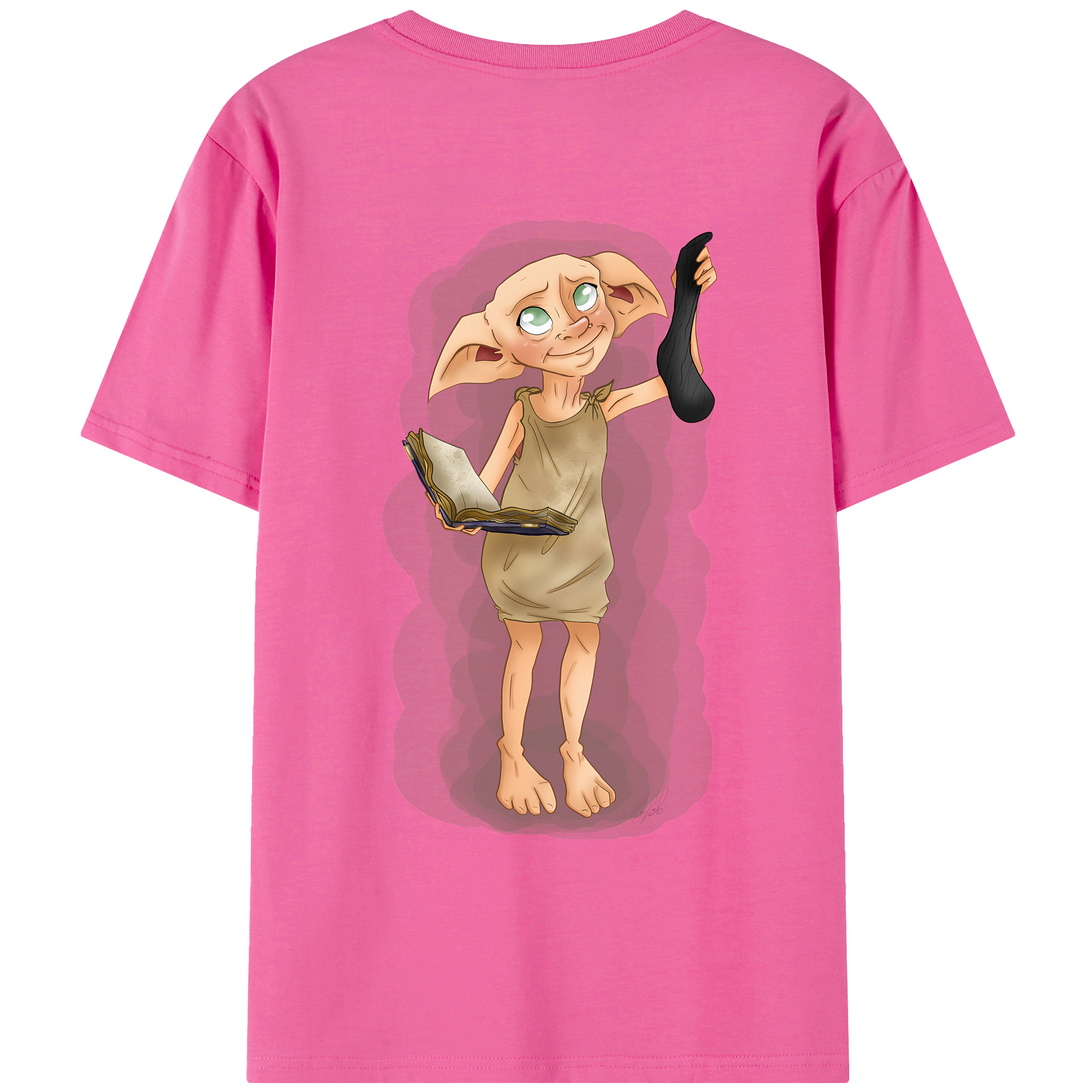 （画像用） Harry Potter ハリー・ポッターシリーズ レディース半袖Tシャツ(バックプリント)